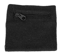 Bracelet de Sport,Porte Clef Poignet,Bracelet Unisexe Porte-clés de Stockage Poche à glissière Poche de Poignet de Sport Gym Running Basketball pour Courir Cyclisme Sports Coin Keys Storage(Le Noir)