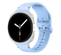 Bracelet de sport pour montre Samsung Galaxy Watch 8 de 40 mm, 44 mm/8 Classic de 46 mm, pour homme et femme, sans espace, en silicone souple