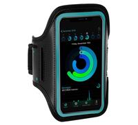 ONEFLOW Brassard de sport pour iPhone 17 Pro, avec fenêtre tactile, support pour téléphone portable pour le sport et l'extérieur, sac de course, bleu