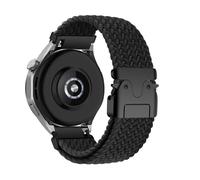 Bracelet de sport souple HYSDFFG pour Amazfit Cheetah/Cheetah Pro/Balance, Bracelet tressé en nylon noir ajustable (One Size Fits Most)