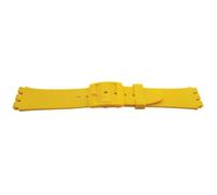 Bracelet de style Swatch jaune 17mm pour montre-Swatch