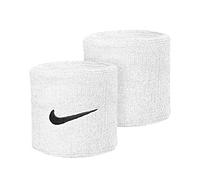 Bandeaux eponge poignet nike swoosh blanc paire