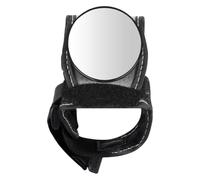 Bracelet de supervision cycliste avec lunette convexe ABS pour vue | Lunette de poignet rotative offrant une vue claire à 360 degrés pour les trajets urbains et les routes