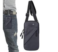 Bracelet de support de téléphone en cuir PU imperméable - Support de téléphone pour bracelet course à pied, survie en milieu sauvage, randonnée, gym, course, fitness, femmes, hommes