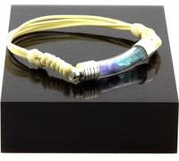 Bracelet de tanzanite + apatite Paraiba brute