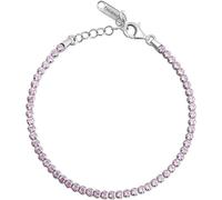 Bracelet de tennis avec zircon cubique Fancy Vibrant Pink FVP108