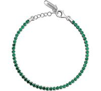 Bracelet de tennis avec zirconium Fancy Life Green FLG106
