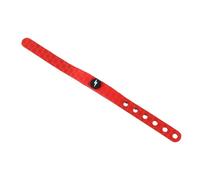 Bracelet D'élimination Statique en Silicone à Ions Négatifs pour Hommes et Femmes, Améliore la qualité du Sommeil, Restaure L'équilibre Actuel, Portable, Port à Long Terme, (rouge)