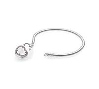 Bracelet Design antique Zircon Réglage de coeur Classe Classer européen Sterling Silver Snake bracelet bracelet Femmes Bijoux Gift