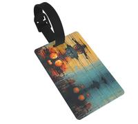 Bracelet détachable pour étiquette de bagage avec peinture de viol de | Étiquettes de bagage pour valises, aéroport, croisière, voyage, essentiels