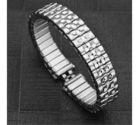 Bracelet d'extension en acier inoxydable compatible avec Apple Watch