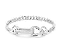 Bracelet Dextera, Pavé, Liens mélangés, Blanc, Métal rhodié L