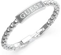 Bracelet d'identification pour hommes en acier inoxydable de Guess