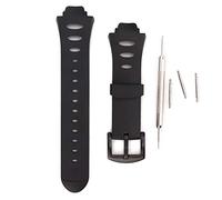 Bracelet d'observation en silicone Accessoire de montre d'accessoires en caoutchouc compatible avec l'observateur SR étanche Sport montre bracelet noir