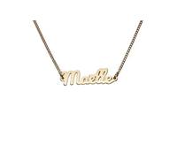 Bracelet Doré Prénom Black & Gold - Paris