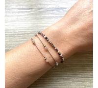 Bracelet double pierre de soleil nora