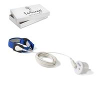 Bracelet Earthing Grounding - Réduction du stress, amélioration du sommeil, renouvellement d'énergie et équilibre émotionnel - Accessoire élégant pour le bien-être et la santé naturelle