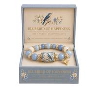 Bracelet édition limitée 2026 avec pingouin bleu, coffret cadeau, bijoux inspirants d'oiseaux-mouches pour femmes, accessoires de fête et d'anniversaire, porte-bonheur printanier