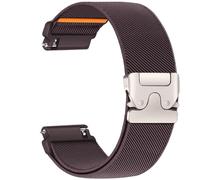 Bracelet élastique 18 mm compatible Garmin Venu 4 41mm/Venu 2S/3S/Vivoactive 4S/Vivomove 3S/Fossil Ladies Gen 6/5E/4/3/ GT6/GT5/GT4 41mm, bracelet nylon souple et réglable pour hommes plus