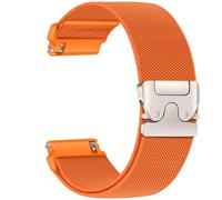 Bracelet élastique 18 mm compatible Garmin Venu 4 41mm/Venu 2S/3S/Vivoactive 4S/Vivomove 3S/Fossil Ladies Gen 6/5E/4/3/ GT6/GT5/GT4 41mm, bracelet nylon souple et réglable pour hommes plus