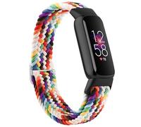 Bracelet élastique compatible avec les bracelets Fitbit Luxe pour homme et femme, bracelet de rechange doux et réglable pour traqueur d'activité et de bien-être Fitbit Luxe (Pride Edition)