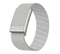 Bracelet élastique compatible avec Whoop Watch, bande de montre en cachemire sportif confortable et ajustable Silver