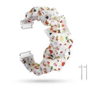 Bracelet élastique en nylon 20 mm pour Samsung Watch 6/5/4/3/Active 2, Huawei GT4/3, Amazfit Bip, GTS, 22 mm, couleur 11, 22 mm