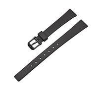 Bracelet élastique étanche durable adapté pour Casio LQ LQ-139 130/140 12mm bracelet de remplacement en caoutchouc noir de qualité supérieure bracelet de montre