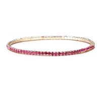 Bracelet élégant en strass multicolores pour femme - Avec perles de tennis en cristal - Fil extensible - Tendance, Strass, Pierre secondaire