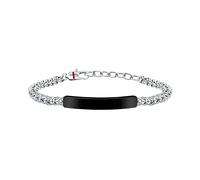 Sector No Limits Bracelet Homme en Acier, Email, Noir IP, Collection Basic - SZS106