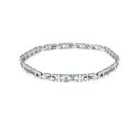 Bracelet en acier et cristal