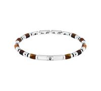 Bracelet en acier et œil du tigre - JM334AVD47