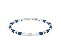 Bracelet en acier et sodalite - JM334AVD45