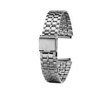 Bracelet en acier inoxydable 18 mm, bracelet métallique de remplacement, adapté pour Casio A158/A159/A168/A158W/F91W/LA-680/AEQ-110