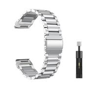 Bracelet en acier inoxydable 20/22/26mm Pour Garmin Fenix 5 5S 6 Plus 7 Pro 7S 7X 8 AMOLED 43 47 51 Enduro 2 3 Accessoires(Silver,For Fenix E 47mm)