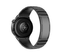 Bracelet en acier inoxydable 22mm Pour Huawei Watch 5 Ultimate2 accessoire Pour Huawei GT6 GT5 Pro 46mm GT Runner2 bracelet à dégagement rapide Accessoires(Black,For GT6 46mm)