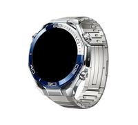 Bracelet en acier inoxydable 22mm Pour Huawei Watch 5 Ultimate2 accessoire Pour Huawei GT6 GT5 Pro 46mm GT Runner2 bracelet à dégagement rapide(Silver,22mm)