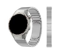 Bracelet en acier inoxydable 22mm Pour Huawei Watch GT6Pro/GT6/GT5/5/4/3 46mm bracelet en métal Pour Garmin Forerunner 970 570 47mm 965(Sliver,22mm)