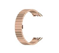 Bracelet en acier inoxydable compatible avec les bracelets métalliques for Huawei Band 8, 7, 6, Fit2 NFC et Honor Band 6(Rose gold,For Huawei watch fit 2)