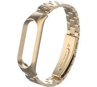 Bracelet en acier inoxydable durable pour Xiaomi Mi Band 5 - Or G