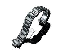 Bracelet en acier inoxydable étendu GBD200 à grand poignet compatible avec le bracelet métal Casio GBD-200-1PR GBD-200SM adaptateur bandes noires