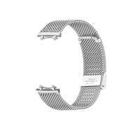Bracelet en acier inoxydable Milan en métal, compatible avec la montre for Amazfit T-Rex 3.(Silver)