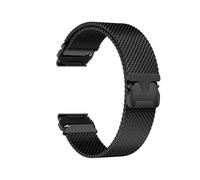 Bracelet en acier inoxydable Pour Garmin Fenix 8 E 7X 7 Pro 6X 5X 5Plus Tactix 7 Forerunner 965 955, Bracelet à ajustement rapide(Black,22mm)