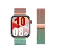 Bracelet en acier inoxydable Pour Huawei Watch Fit4 Pro, connecteurs spécialisés, bracelet de remplacement en métal Pour Huawei Fit 4 3 2(Blue Orange,For Fit 3)