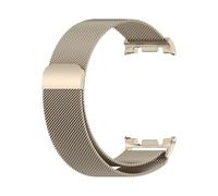 Bracelet en acier inoxydable Pour Samsung Galaxy Watch 8 44 40mm Classic 46mm milanais band Pour Galaxy Watch Ultra 2(Starlight,For Galaxy 8 40mm)