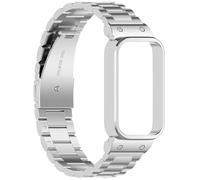 Bracelet en acier inoxydable pour Xiaomi Band 9 Active & Redmi Band 3 Silver