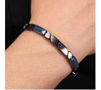 Maserati Bracelet JM221ATZ01 Acier inoxydable bicolore Homme