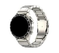 Bracelet en alliage de titane Pour Garmin Quatix 8/Fenix /8/Tactix 47/51 mm 7X Forerunner 970 965 570 265 Aviator Band(Titanium color,22mm For MARQ series)