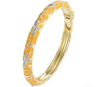 Bracelet en alliage émaillé avec motif porte-bonheur classique (E) | Construction en alliage léger, brillance durable, résistante à la rouille, confortable à porter au quotidien, style classique