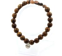 Bracelet en andalousite des États-Unis + perles en bois de 8 mm